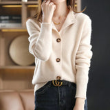 Marceline - Cardigan en Tricot Détendu et Confortable