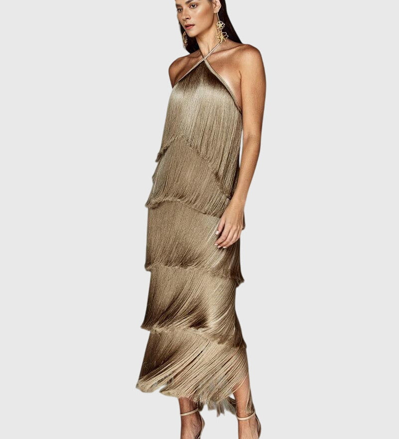 Monique | Robe à Franges