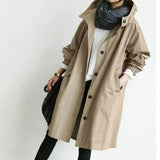 Huguette - Le trench-coat élégant imperméable