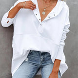 Doréline - Sweat à Capuche Oversize Doux et Élégant pour un Confort Quotidien