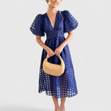 Elanqi | Robe Midi Élégante