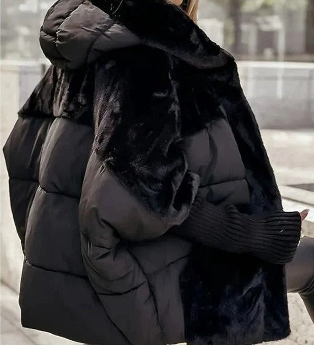 Dominique - Manteau Matelassé avec Capuche