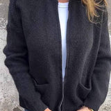 Yvonne - Cardigan zippé