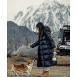 Aubine - Manteau long en duvet de luxe