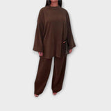 Ingrid - Ensemble Plus Size Côtelé