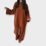 Ingrid - Ensemble Plus Size Côtelé