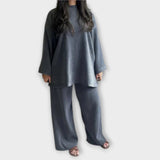 Ingrid - Ensemble Plus Size Côtelé