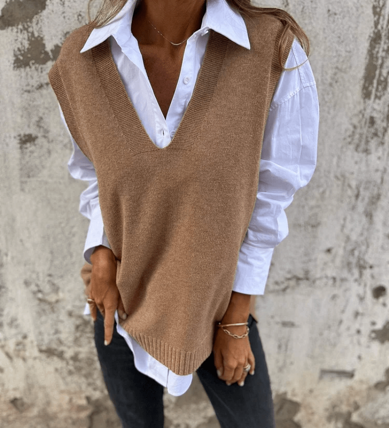 Louise | Gilet Élégant