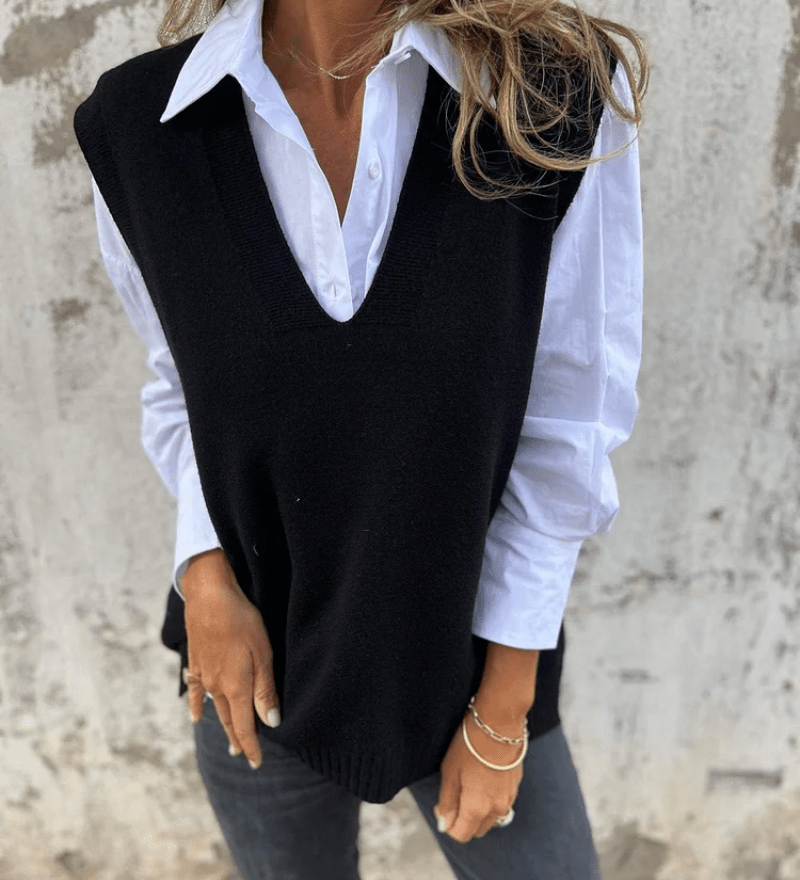 Louise | Gilet Élégant