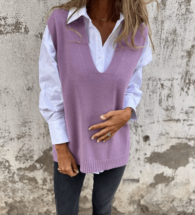 Louise | Gilet Élégant