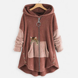 Edmée | hoodie en peluche ultra doux et chaud