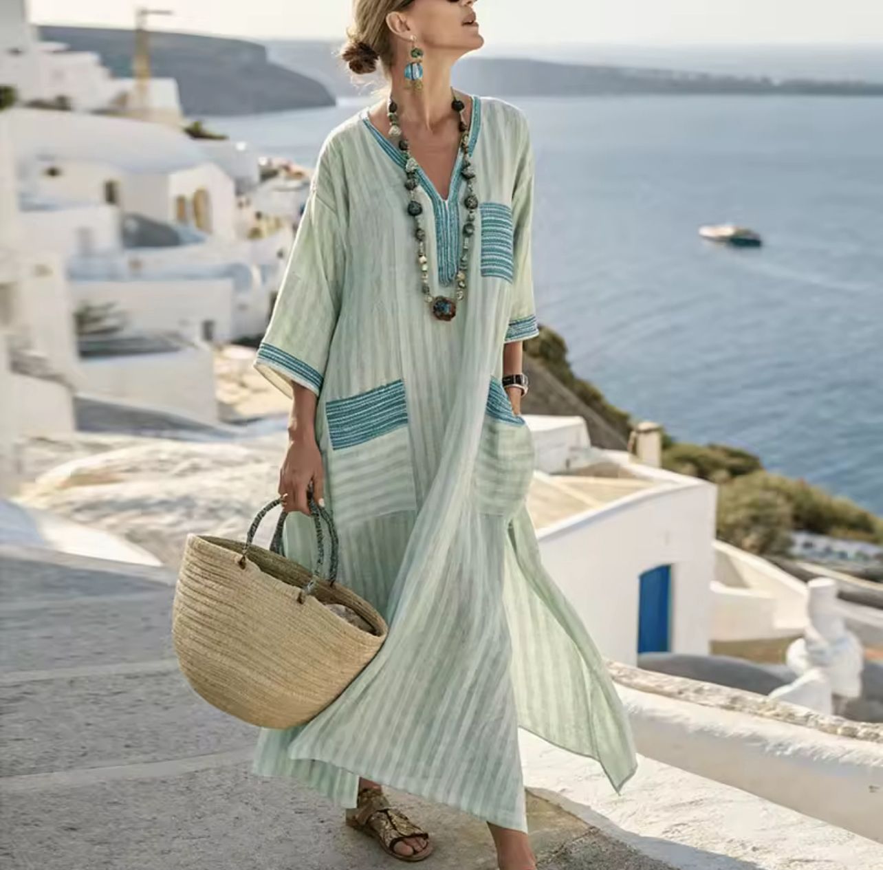 Mary | Robe Longue de Plage
