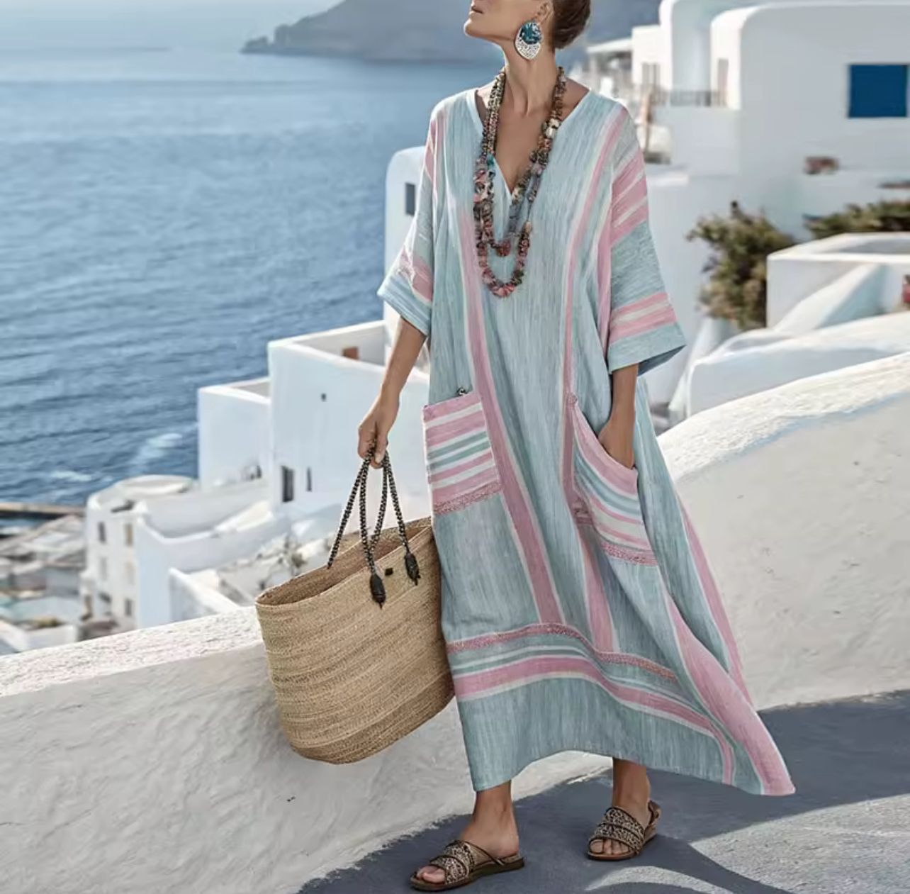 Mary | Robe Longue de Plage