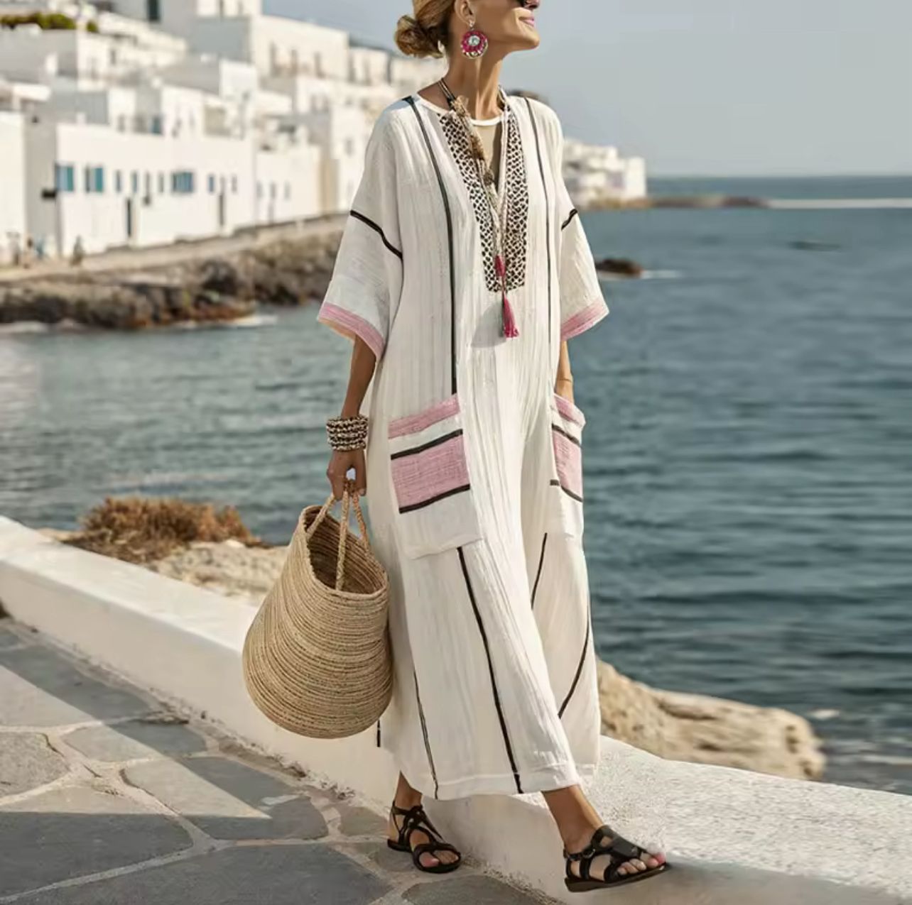 Mary | Robe Longue de Plage