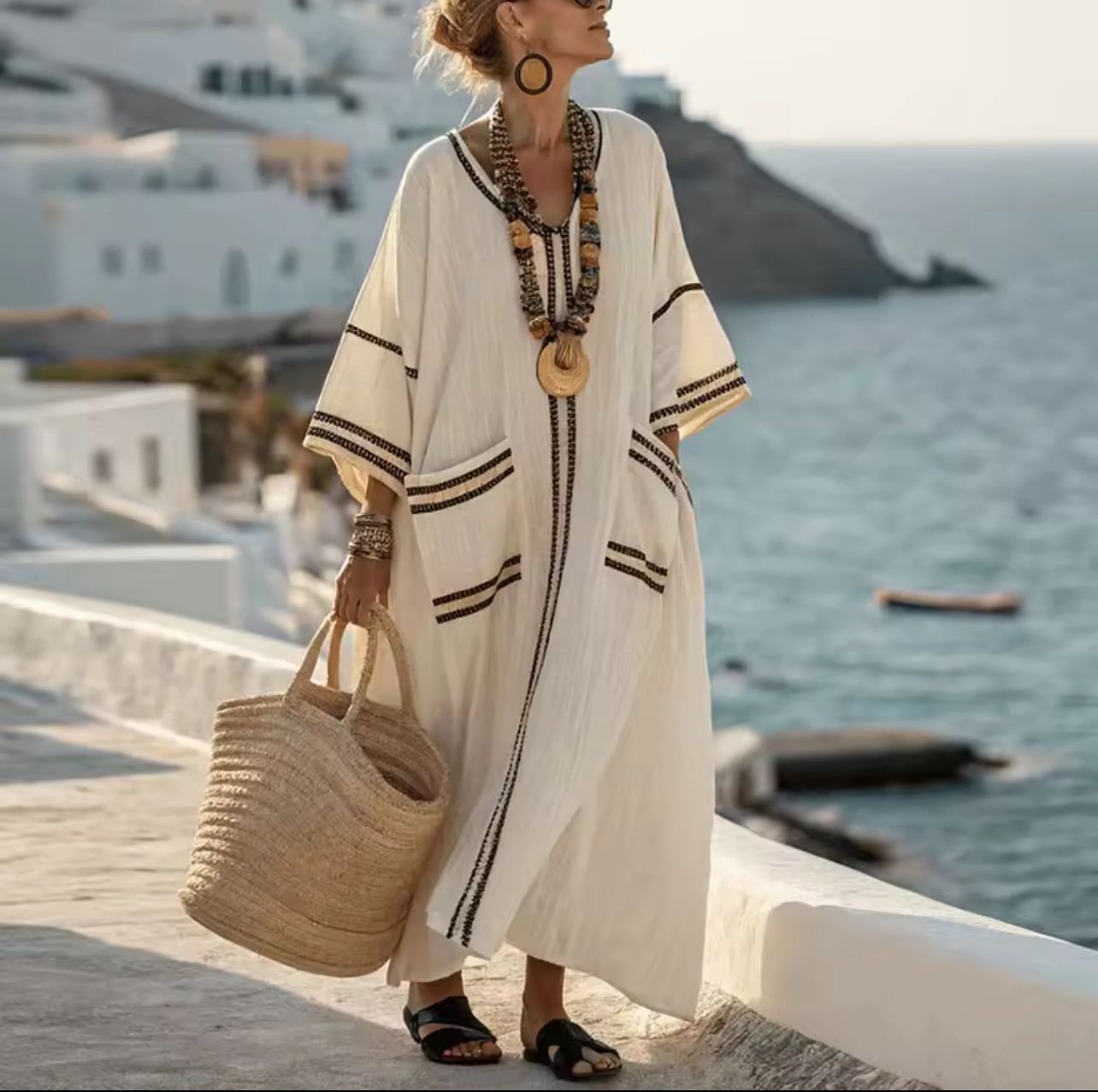 Mary | Robe Longue de Plage