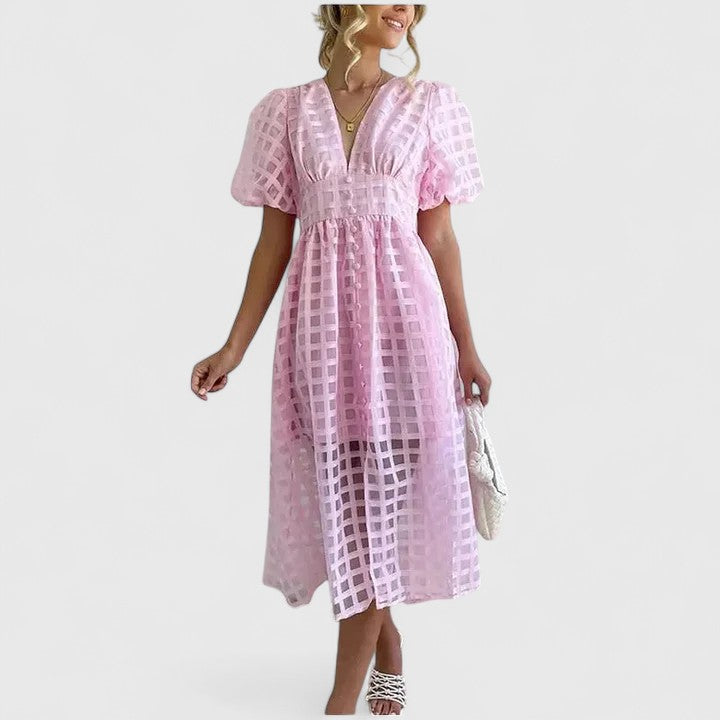 Elanqi | Robe Midi Élégante