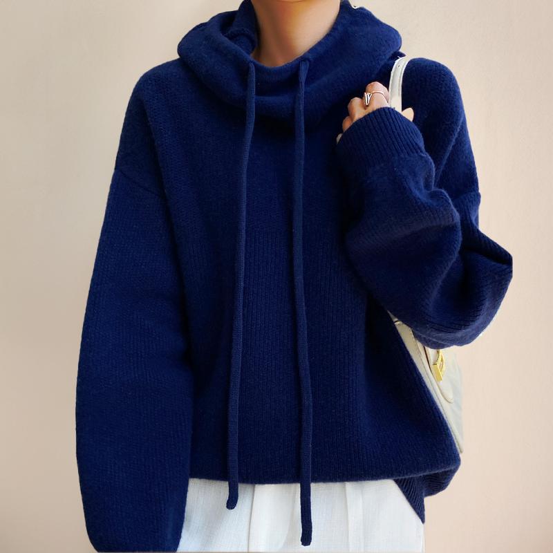 Elorine - Sweat à capuche oversize avec cordon de serrage