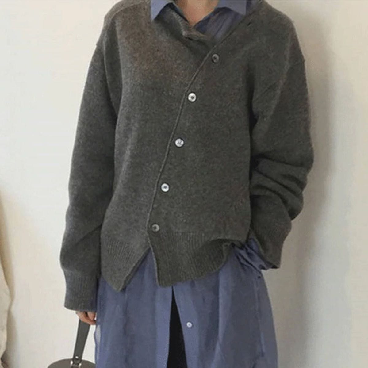 Solange - Cardigan en Tricot Slim Élégant pour l'Hiver