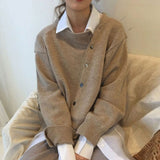 Solange - Cardigan en Tricot Slim Élégant pour l'Hiver