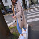 Manteau à capuche surdimensionné confortable Océanne