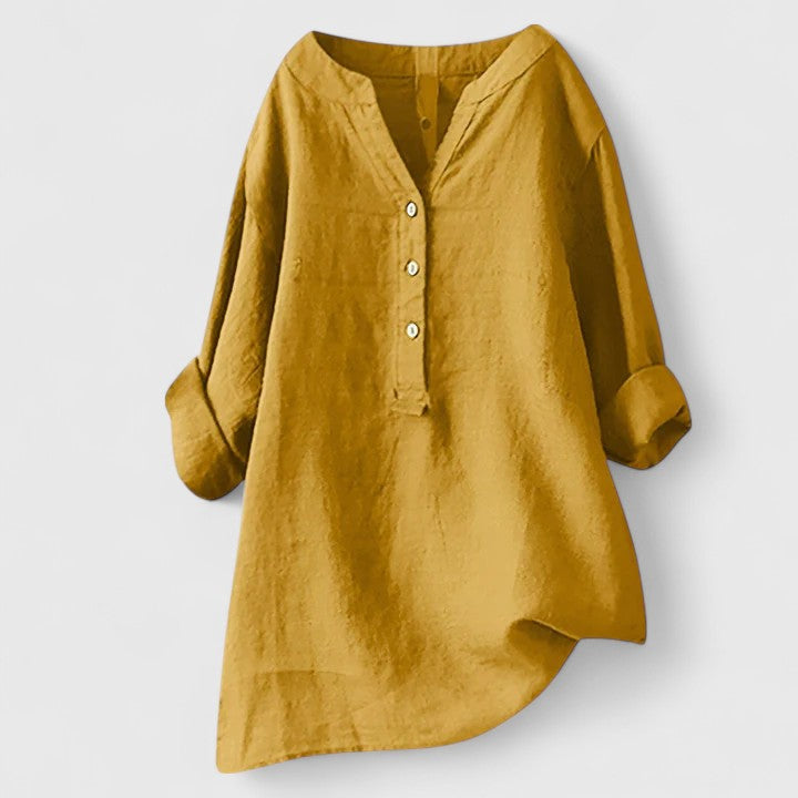 Éléonore | Chemise Élégante à Boutons