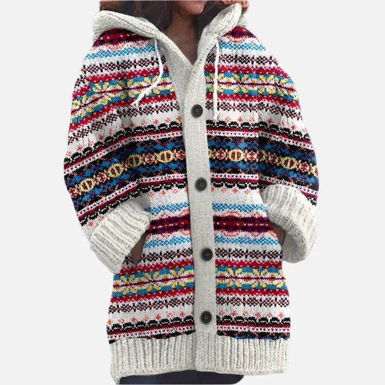 Geneviève - Cardigan en Tricot Élégant pour une Sophistication Sans Effort (Taille Plus Disponible)
