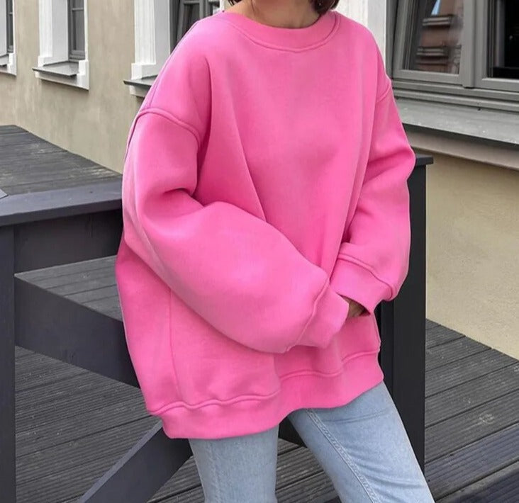 Iléane - Pull Oversize Pour un Confort Sans Effort